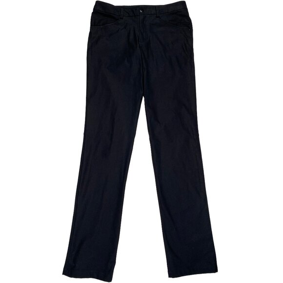 Lululemon Slim Fit Stretch ABC Pants Black men's size 33x33.5 - Picture 1 of 8